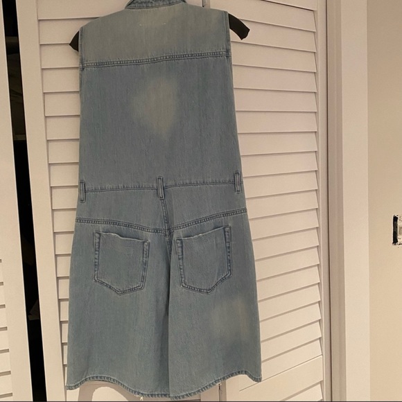 MM6 Maison Margiela Denim Overalls/Romper IT 40 or US 4 - Picture 3 of 5